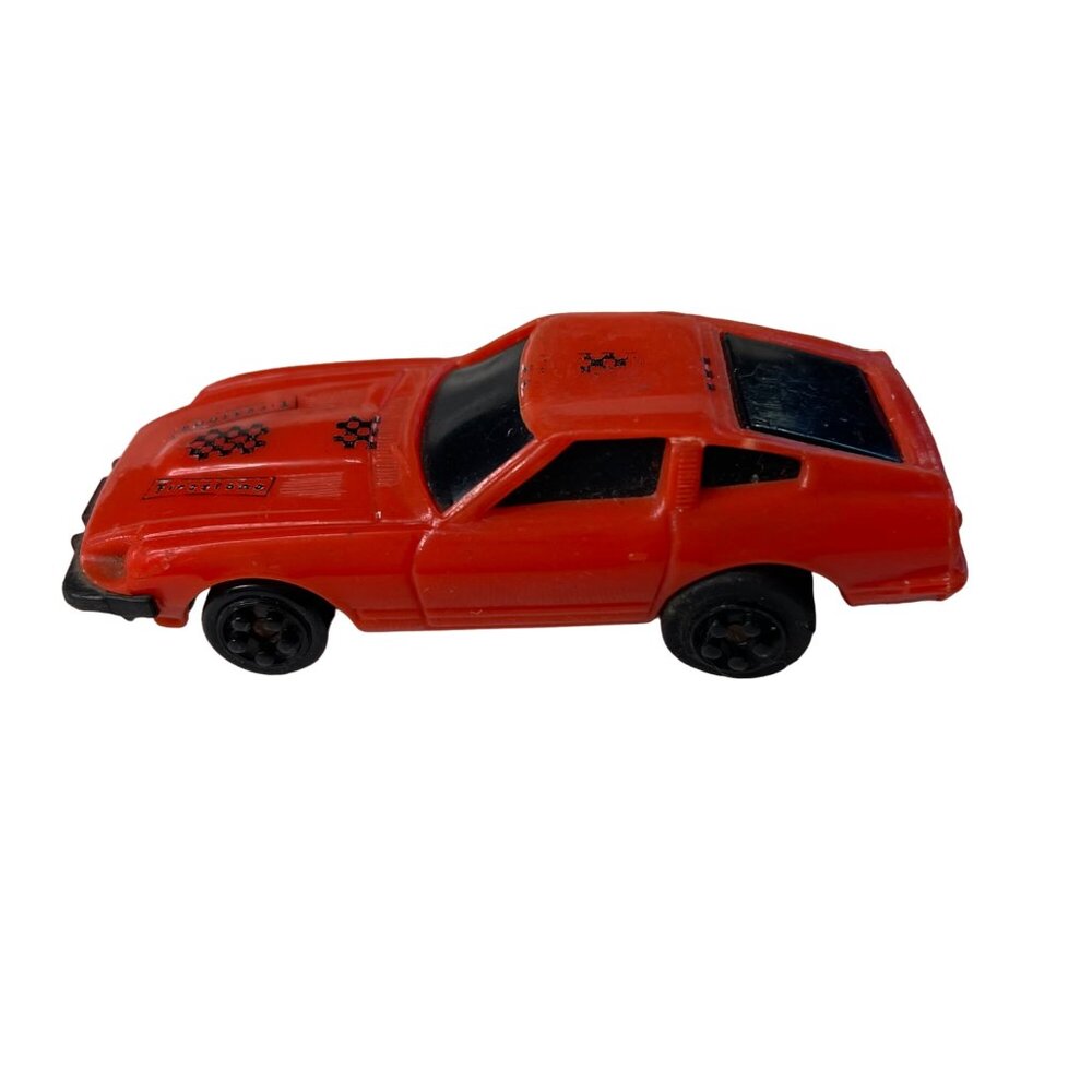 Kidco Datsun Z 1980 Collectible Die Cast Toy Car Red Vintage Hong Kong u